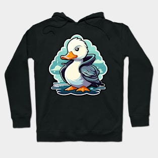 Duck Illustration Hoodie